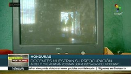 Maestros de Honduras denuncian estado de abandono de las escuelas
