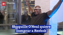 Shaquille O'Neal quiere comprar a Reebok