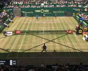 Halle - 10e sacre pour Federer