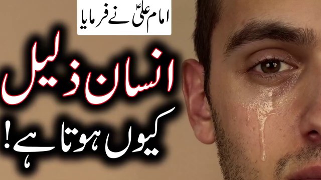 Insan Zalil Kyo Hota Hai _ Hazrat Imam Ali as Sayings _ Mehrban Ali _ Islamic Vi