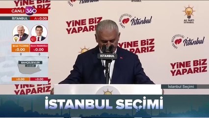 Binali Yıldırım açıklama yapıyor