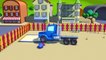 Carl le Camion Transformer et le Camion Citerne à Car City| Dessin animé pour enfants