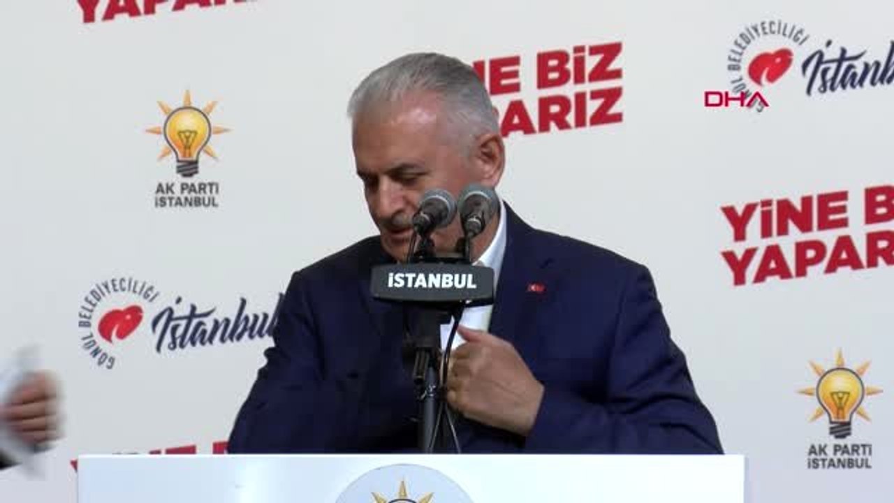 BİNALİ YILDIRIM ŞU AN İTİBARİYLE SEÇİMLERİ RAKİBİM EKREM İMAMOĞLU ÖNDE GÖTÜRMEKTEDİR