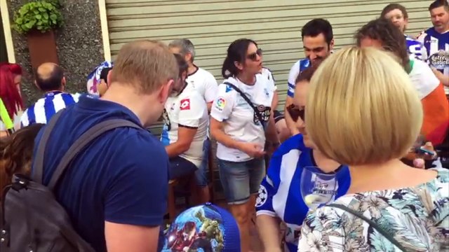 Mallorca-Deportivo: La Afición del Dépor Disfruta en la Previa