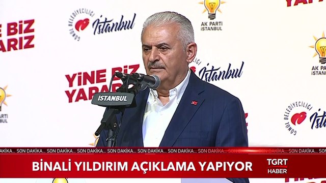 Binali Yıldırım: İmamoğlu Önde, Tebrik Ediyorum