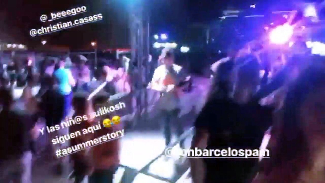 La fiesta de Begoña Vargas con los hermanos Casas