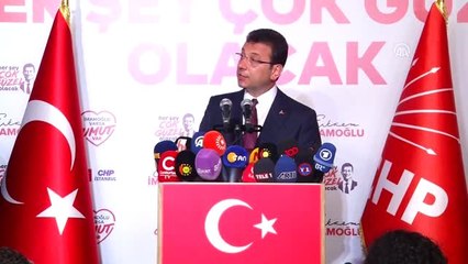 İmamoğlu: "Yüzyılı aşan demokrasi geleneğimize milletçe sahip çıktınız"