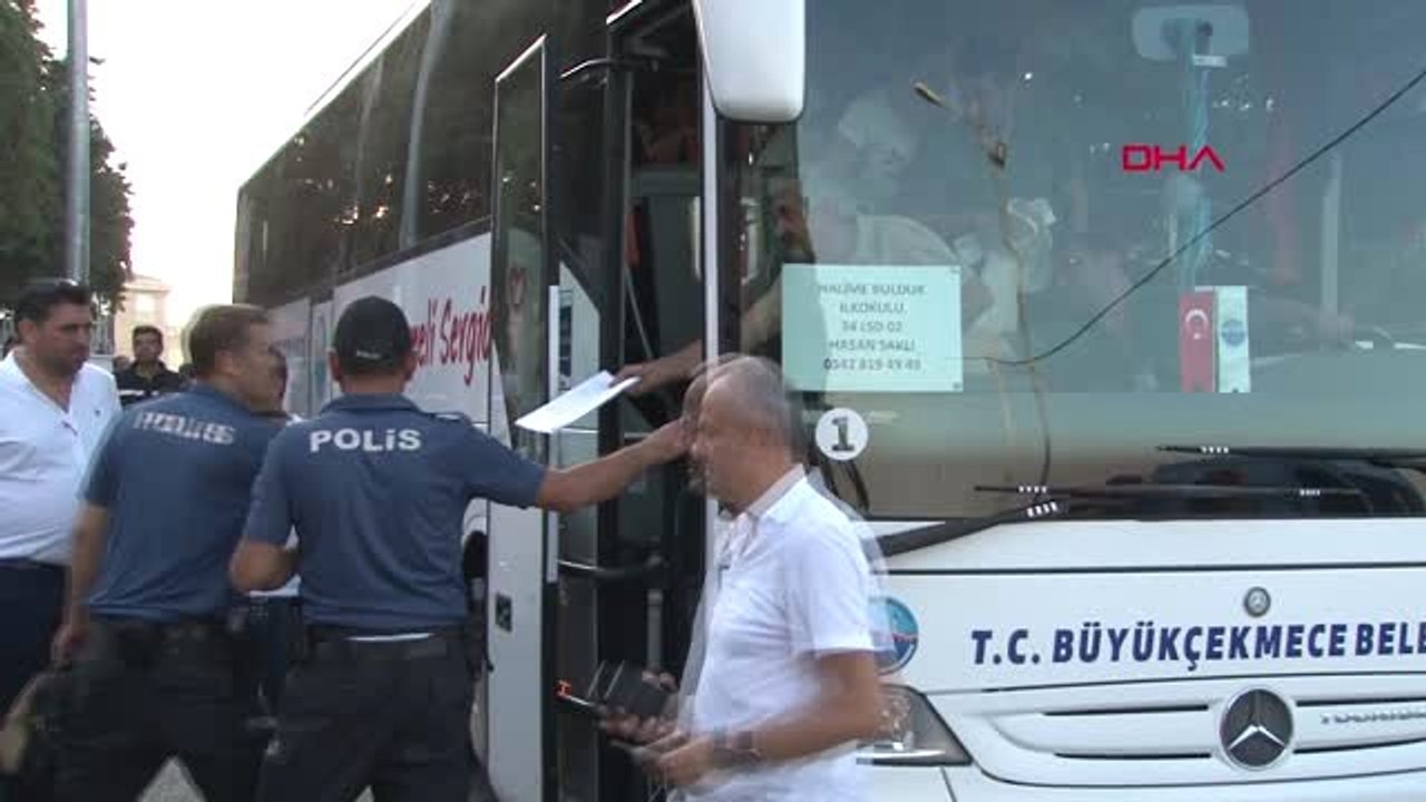 BÜYÜKÇEKMECE İLÇE SEÇİM KURULU'NA OY TORBALARI GETİRİLDİ