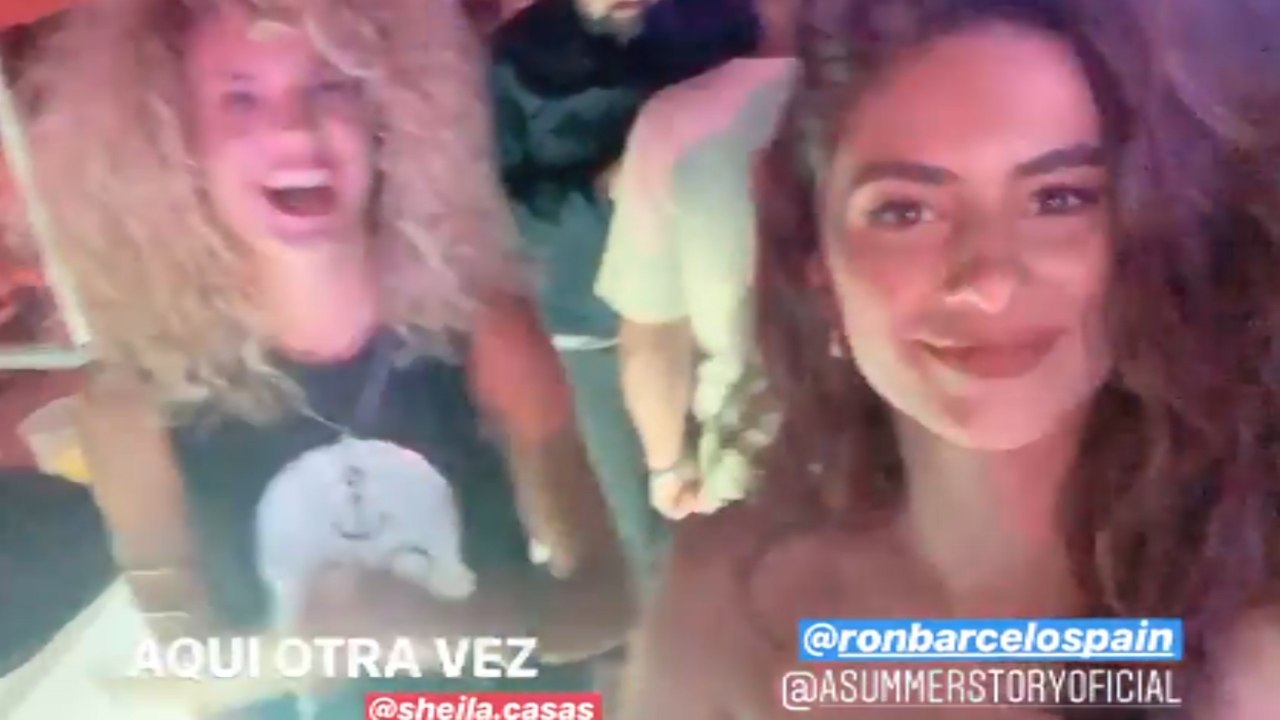 La fiesta de Begoña Vargas con los hermanos Casas