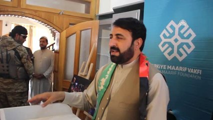 TMV Afganistan'da kız lisesi ve anaokulu açtı