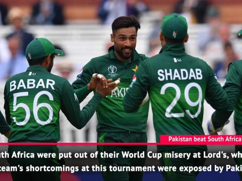 Fast Match Report - South Africa out after Pakistan defeat