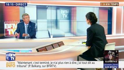 Patrick Balkany: "nous allons être condamnés pour fraude fiscale, mais je vous redis que je n'ai jamais été corrompu"