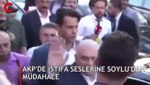 AKP önünde istifa sesleri... Soylu müdahale etti