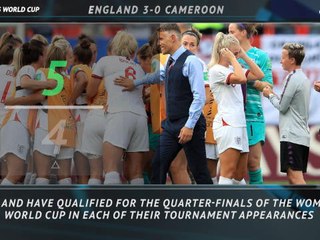 FOOTBALL: FIFA Women's World Cup: 5 Things Review - England 3-0 Cameroon