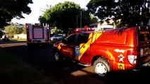 Bombeiros são acionados para combate a incêndio no Bairro Cancelli