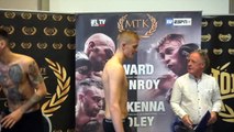 MAKE OR BREAK TIME! PADDY GALLAGHER v LIAM WELLS *FULL & OFFICIAL* WEIGH IN & HEAD-TO-HEAD