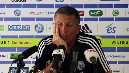 Thierry Laurey réagit la question des journalistes qui lui parlent de Pablo Martinez et Yoann Salmier