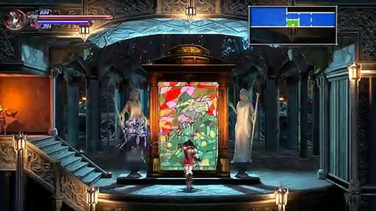 Bloodstained ROTN,Gameplay Español 9, La foto El pase para el Tren y el Rayo Reflector para los espejos