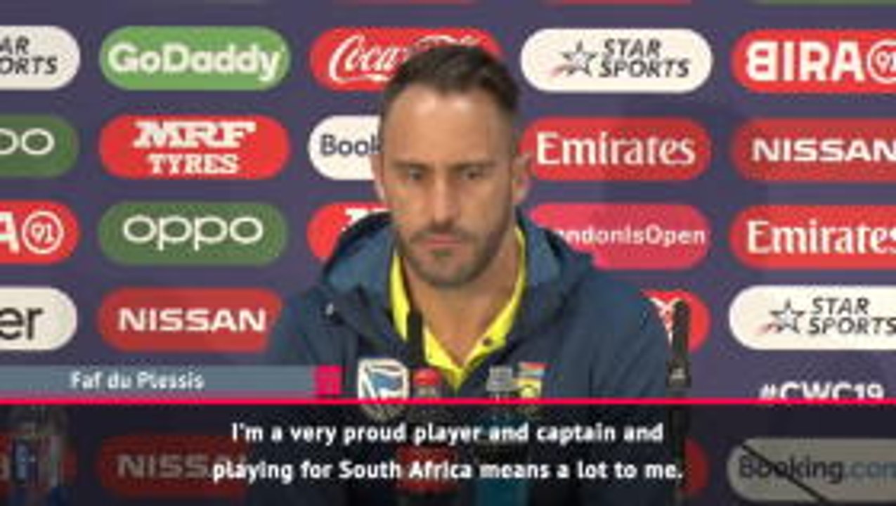 World Cup performance 'embarrassing' - Du Plessis