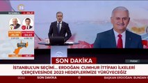 Binali Yıldırım rakibini tebrik etti