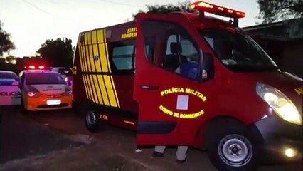 Jovem se fere com vidro na Rua Ciro Monteiro, no Brasília