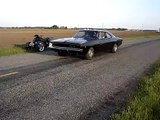 1968 Charger Burnout Just Killin Some Time