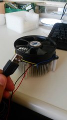 Cooler USB com interruptor