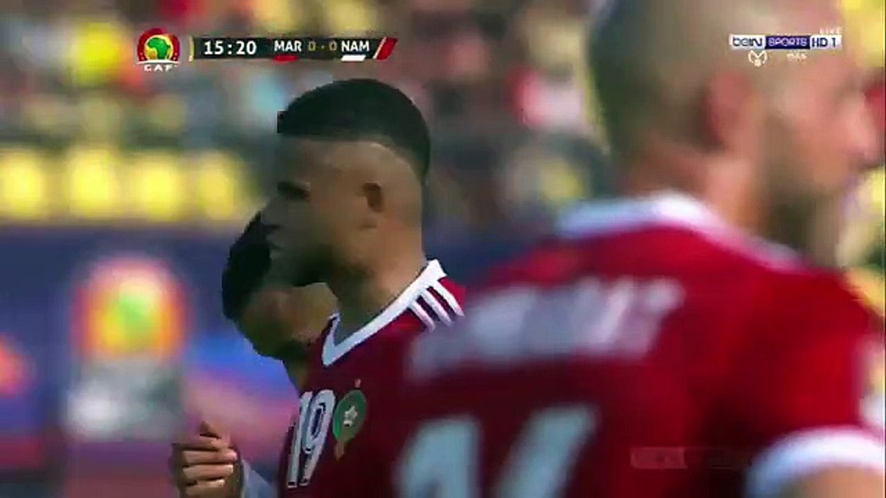 #كأس_افريقيا_للامم_مصر_2019 ملخص مباراة المنتخب المغربي 1-0منتخب ناميبيا