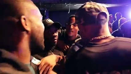 JOSHUA BUATSI & ANDRE STERLING GET INTO HEATED ARGUMENT AT MATCHROOM WEIGH-IN