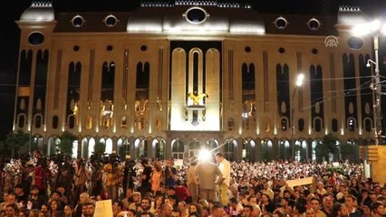 Gürcistan'da protestolar devam ediyor