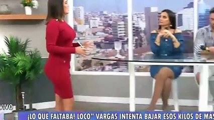 Tilsa Lozano en programa de espectaculo "En exclusiva" 23.06.2019