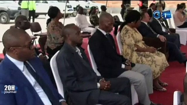 RTG - Inauguration de l’entreprise Nature Wood Gabon en présence du Ministre de l’environnement et de la forêt, Pr Lee WHITE