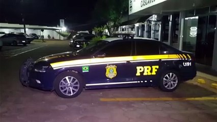 Rapaz é detido após teste do bafômetro feito pela PRF na BR-369