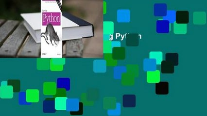 [NEW RELEASES]  Learning Python