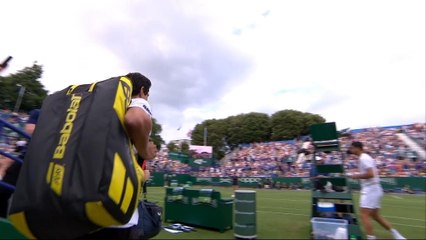 لقطة: تنس: موراي يخسر في مباراته الأولى ضمن منافسات الزوجي لبطولة ايستبورن