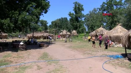 BURSA DOĞA HARİKASI KARACABEY LONGOZU'NA ZİYARETÇİ AKINI