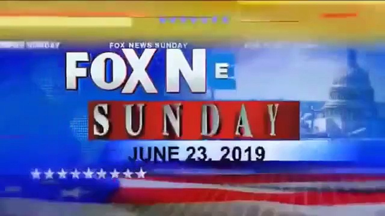 Fox News Sunday with Chris Wallace 6-23-19 - Fox New Today June 23, 2019