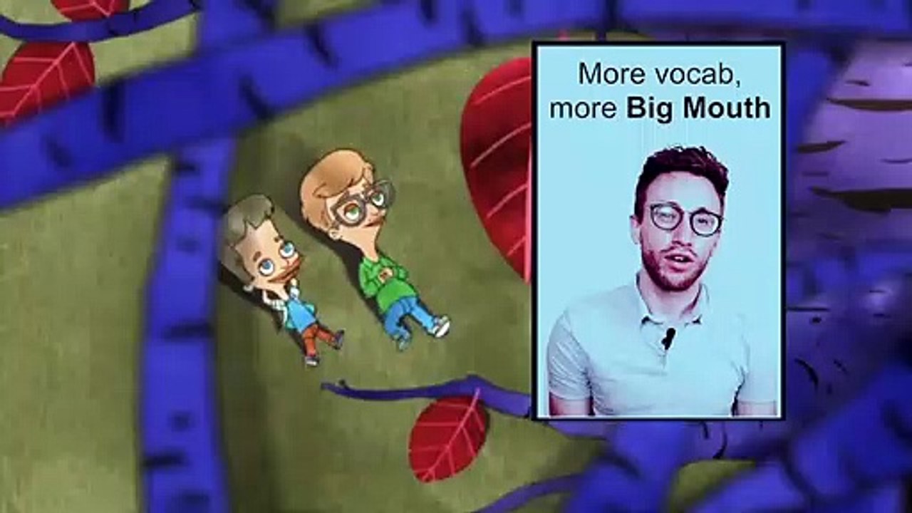 Big Mouth 3 Learn English with TV Vocabulary for IELTS+TOEFL+Phrasal+Verbs+American+Slang