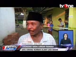 Petasan Racikan Meledak Hancurkan Rumah