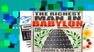 Complete acces  Richest Man In Babylon - Original Edition by George S Clason