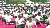 Shilpa Shetty Kundra Does Yoga With CRPF Jawans On Intl World Yoga Day 2019