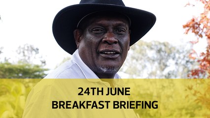 No power handover to thief | Uhuru ignores calls for PG | Not moved on: Your Breakfast Briefing