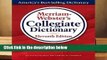 [GIFT IDEAS] Merriam-Webster Collegiate Dictionary, 11th Edition