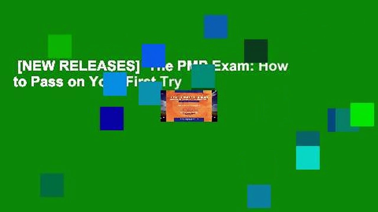 [NEW RELEASES]  The PMP Exam: How to Pass on Your First Try