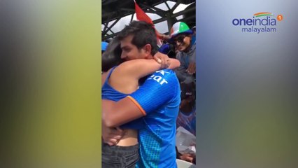 ഇന്ത്യ-പാക്കിസ്ഥാൻ മത്സരത്തിനിടയിൽ പ്രപ്പോസൽ വീഡിയോയും