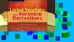 Trial New Releases  Listed Volatility and Variance Derivatives: A Python-based Guide (Wiley