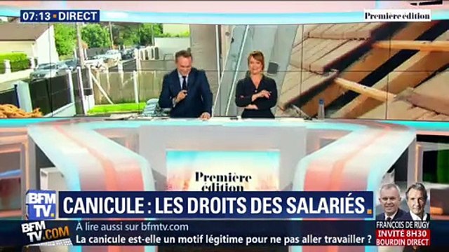 Canicule: les droits des salariés