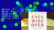 About For Books Eyes Wide Open: Overcoming Obstacles and Recognizing Opportunities in a World That