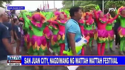 San Juan City, nagdiwang ng Wattah Wattah Festival