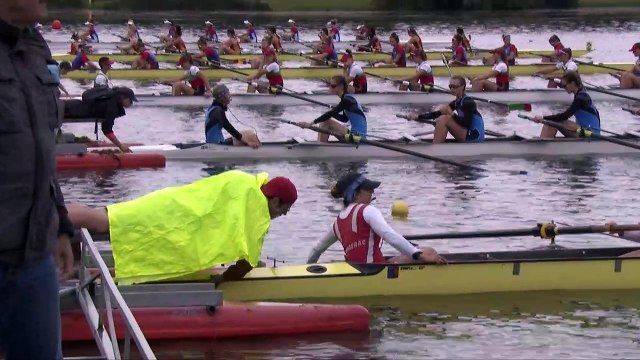 Championnat de France Junior Bateaux longs - Bourges 2019 - Finale du 8 barré femmes